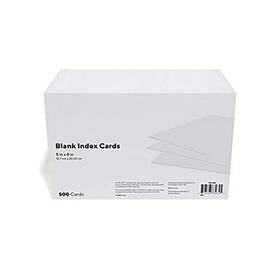 St51005-cc Myofficeinnovations 233460 5 X 8 Unruled Index Cards 500/pack 51005 White St51005-cc Myofficeinnovations 233460 5 X 8 Unruled Index Cards 500/pack 51005 White