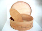 N-a Unspecified Wisconsin Cheddar Cheese Box Orig Red Wax Diameter Hoop