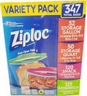 Na Ziploc Pcs Large Zip Lock Bags Variety Pack 781147818344