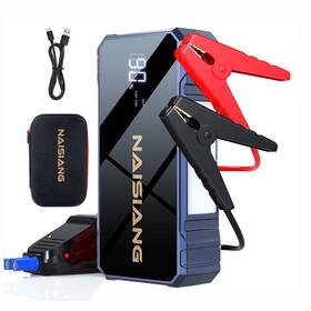 4000a Naisiang 765521601579 Jump Starter - 12v Car Battery Booster For Diesel Trucks/rvs/boats Ul2