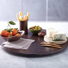 Cpo242 Native Trails Cpo42 Copper 20 Inch Handcrafted Lazy Susan
