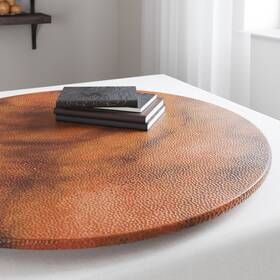 Cpo348 Native Trails Cpo48 34 Inch Handcrafted Copper Lazy Susan -