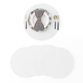 Nwusrmrpm4-1515c16 Natus Weaver Set Of 4 Round Placemat 15 Inch Soft Linen Eco-friendly Fabric Handcrafted Ma Nwusrmrpm4-1515c16 Natus Weaver Set Of 4 Round Placemat 15 Inch Soft Linen Eco-friendly Fabric Handcrafted Ma