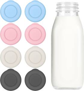 Nnthg-xx8 Nboocup Silicone Milk Bottle Caps 48mm Diameter For Libbey And 8 Pack