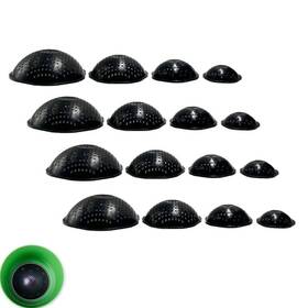 Nentment 717325887147 16 Pack Flower Pot Hole Cover Hard Plastic Domed Mesh Pad Bottom Drainage Scr