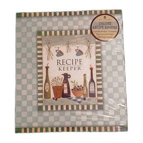 New Seasons 042799756751 Recipe Book Binder Keeper By Factory Sealed