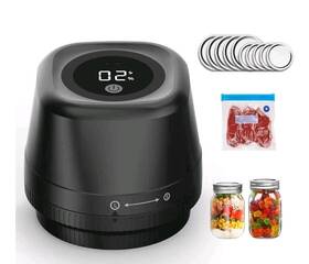 Mjvs002 Newise Upgraded Electric Mason Jar Vacuum Sealer 3-in-1 Automatic Kit Mjvs002 Newise Upgraded Electric Mason Jar Vacuum Sealer 3-in-1 Automatic Kit