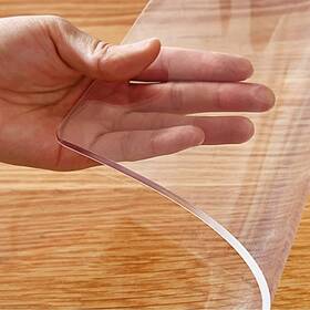 42x62-pvc Nietaesat Multi-size 1.5mm Thick Clear Pvc Table Cover Protector 42x62 Inch Plastic V