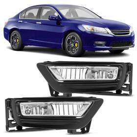 Fog-e45 Nilight Fog Lights Assembly Compatible With 2013 2014 2015 Honda Accord 4-do