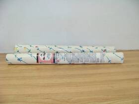 10-f-455-01 No Bugs Mlady Vtg New 1970s Mftlady White With Flowers Shelf Liner 18 Inch X 10 Sealed 2