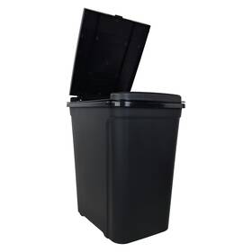 Ms202376blk Nobrand 7.6 Gallon Kitchen Trashcan Plastic Touch Top Lid Black 14.17 Inch X10.62 X16.92