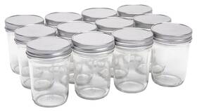 8ozt-sv North Mountain Supply - 8 Ounce Glass Regular Mouth Tapered Mason Can 8ozt-sv North Mountain Supply - 8 Ounce Glass Regular Mouth Tapered Mason Can