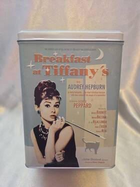 Nostalgic-art 036113301198 Tin Storage Box Large Breakfast Tiffanys Nostalgic-art 036113301198 Tin Storage Box Large Breakfast Tiffanys