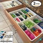 Not Uncluttereddesigns Adjustable Drawer Dividers 4883543135417