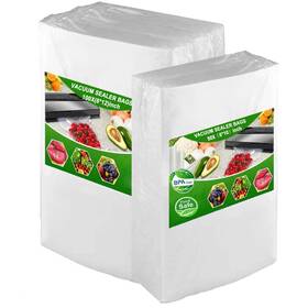 Nuita 645968479774 Food Vacuum Storage Bags For Airtight Meal Prep Or Sous Vide Cooking