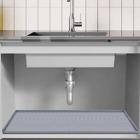 34by22 Nunet Under Sink Mat 34 Inch X 22 Mats For Kitchen Waterproof Un