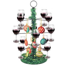 Nvce004 Nvcefza Christmas Metal Cocktail Tree Stand 3 Tier Lighted Drink Large Black
