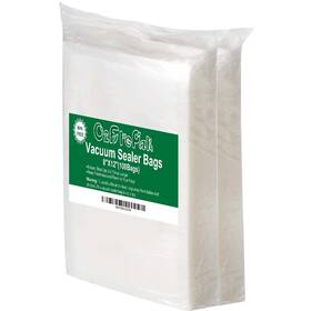 O2frepak 706258198307 100 Quart Size 8 Inch X 12 Vacuum Sealer Bags With Bpa Free And Puncture