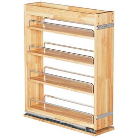 Sprw042105 Ocg 4-tier Pull Out Kitchen Cabinet Spice Rack Holder Shelves 5 Inch W X 22 D Sprw042105 Ocg 4-tier Pull Out Kitchen Cabinet Spice Rack Holder Shelves 5 Inch W X 22 D