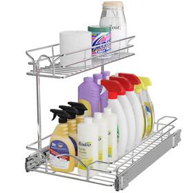 Ssb021711-n1 Ocg Under Sink Cabinet Organizer Two Tier Pull Out Shelf 11.75w X 17d Unde Ssb021711-n1 Ocg Under Sink Cabinet Organizer Two Tier Pull Out Shelf 11.75w X 17d Unde