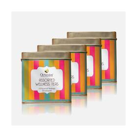 Octavius 906111599520 Assorted Tea Assortment Of 4 Green Teas 10 Pyramid Tea... Fast Ship