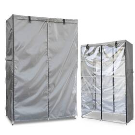 5014-grey-k Okcool Waterproof Shelf Cover Wire With Zipper And Clear View Panel Grey
