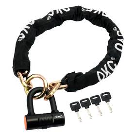 Okg-u16-12110h Okg Heavy Duty Motorcycle Chain Lock 4 Keys 3.3 Ft X 1/2 In 12mm Thick He Okg-u16-12110h Okg Heavy Duty Motorcycle Chain Lock 4 Keys 3.3 Ft X 1/2 In 12mm Thick He