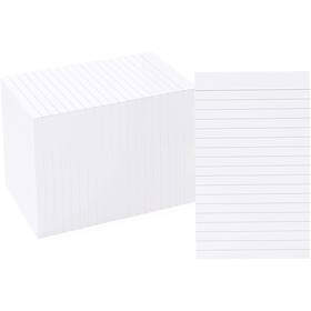 Okuna Outpost 194425680531 300 Pack Vertically Ruled Index Cards - Lined 3x5 Inches White