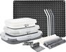 Am-38591 Open-box Excellent Asap Simple Eco Friendly Kitchen Set Gray