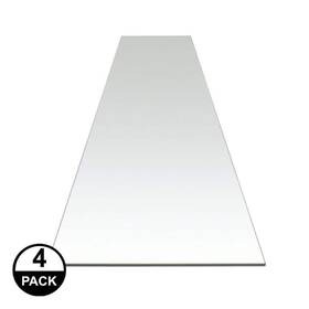 Aws1672-4 Optix 16 Inch X 72 Clear Acrylic Shelf Liner 4-pack