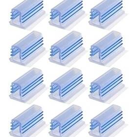 7913916840 Organized Living Freedomrail Shelf-loc Clear Shelf Locators For Wood Shelves