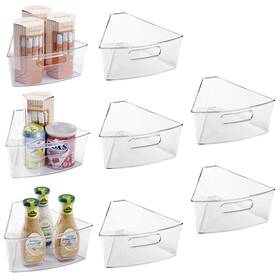 8p-26 Oubonun Lazy Susan Organizers Set Of 8 10.2 Inch X 9.4 4 Plasti 8p-26 Oubonun Lazy Susan Organizers Set Of 8 10.2 Inch X 9.4 4 Plasti