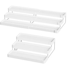 Oylik 793269691620 Spice Rack Organizer For Cabinet - 3 Tier Expandable Cabi