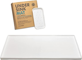 Pacific Hkb Mats Under Sink Mat For Kitchen Waterproof 34.25 X 22inch White