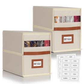 Panlarn Home 603369661365 Bed Sheet Storage Organizer 64l For Closet And Und