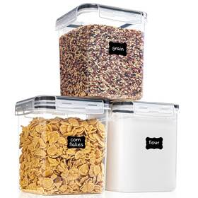 Usps01010 Pantrystar Medium Food Storage Containers With Lids Airtight 2.5l /84.5oz For Flour Su Usps01010 Pantrystar Medium Food Storage Containers With Lids Airtight 2.5l /84.5oz For Flour Su