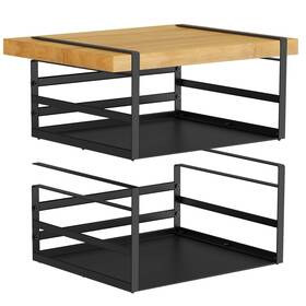 Cgsn-hs-2p Pekgril 2 Pack Under Shelf Basket Black Undershelf Storage Heavy Dut Cgsn-hs-2p Pekgril 2 Pack Under Shelf Basket Black Undershelf Storage Heavy Dut