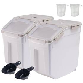Fsc-00 Penck Airtight Flour Storage Container Bin 50lbs 2 Pack - Bpa Free Rice And F Fsc-00 Penck Airtight Flour Storage Container Bin 50lbs 2 Pack - Bpa Free Rice And F