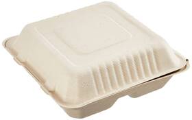 Btrpsbagassee3compt-16ct Perfect Stix 100% Compostable Take Out Food Containers. 3 Compartment 9 X H