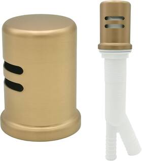 61003-38 Petrelwing Dishwasher Air Gap Kits With Bronze Cover Champagne