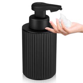 Qp003 Phneems Automatic Soap Dispenser Foaming Touchless 9oz Black Plastic - Rechargeable