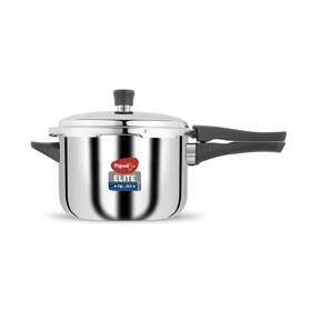 14990 Pigeon Elite Tri-ply Stainless Steel Body Outer Lid Pressure Cooker Induction