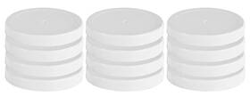 Pinnacle Mercantile 850015829123 1 Plastic Fermentation Lids 12 Pack White 110-400