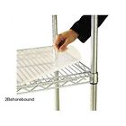 48wx18d Pk Plastic Shelving Restaurant Wire Clear Shelf Liner 4 Kitchen Bar