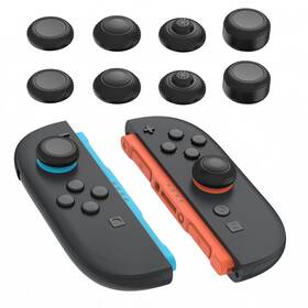 Playvital Wwyntm001 8-in-1 Pro Thumb Grips For Nintendo Switch 2 4 Heights 5-10mm Jo