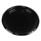 Plthips9bl Boardwalk Plastic Dinnerware Plate Diameter Black 749507977957