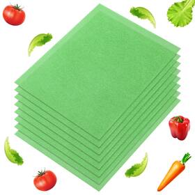 Liners-dlo114891 Poen 8 Pcs Fruit And Veggie Life Extender Liner 12 X 15 Inch Sponge Fridge Shelf M Liners-dlo114891 Poen 8 Pcs Fruit And Veggie Life Extender Liner 12 X 15 Inch Sponge Fridge Shelf M