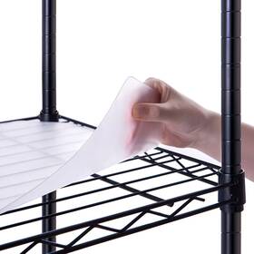P0121uszf Poofzy Wire Shelf Liner 14 X 30 Set Of 5 Liners For Shelving Plastic Non