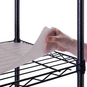 Px121uszf Poofzy Wire Shelf Liner 14 Inch X 24 Non-adhesive Plastic Liners For