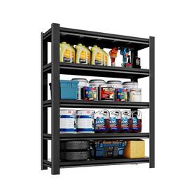 Poouphv 753392755392 72 Inch H Garage Shelving 5 Tier Heavy Duty Metal Storage Shelves Loa Poouphv 753392755392 72 Inch H Garage Shelving 5 Tier Heavy Duty Metal Storage Shelves Loa